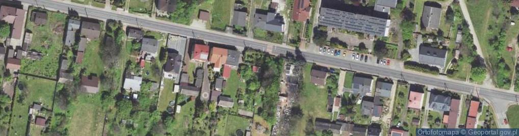 Zdjęcie satelitarne Ząbkowicka ul.