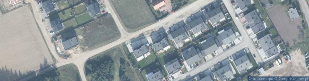 Zdjęcie satelitarne Zachodnia ul.