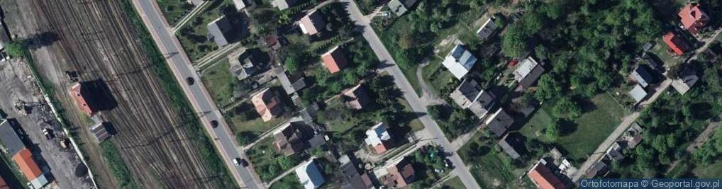 Zdjęcie satelitarne Zaciszna ul.