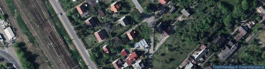 Zdjęcie satelitarne Zaciszna ul.