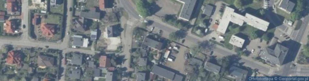 Zdjęcie satelitarne Zachodnia ul.