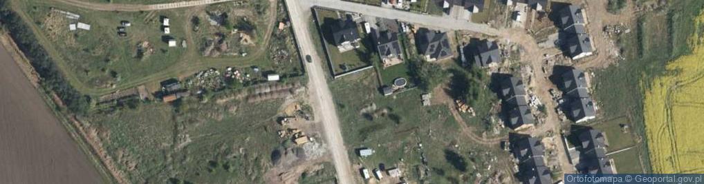 Zdjęcie satelitarne Zachodnia ul.