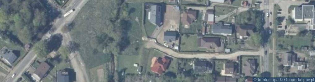 Zdjęcie satelitarne Zakątek ul.