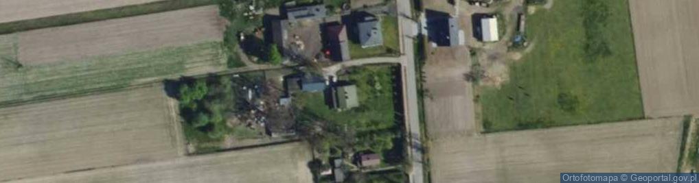 Zdjęcie satelitarne Zakrzewki ul.