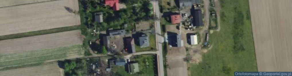 Zdjęcie satelitarne Zakrzewki ul.