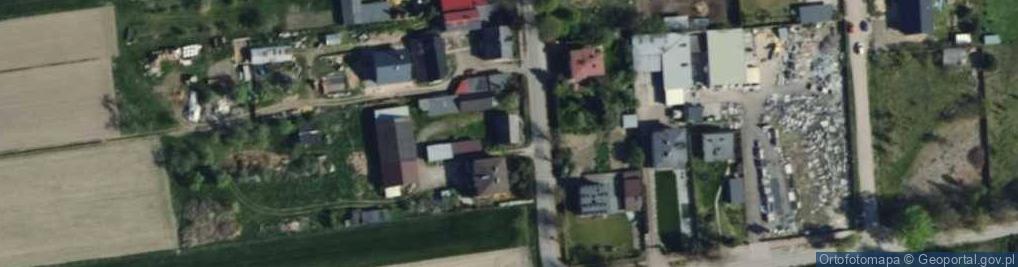 Zdjęcie satelitarne Zakrzewki ul.