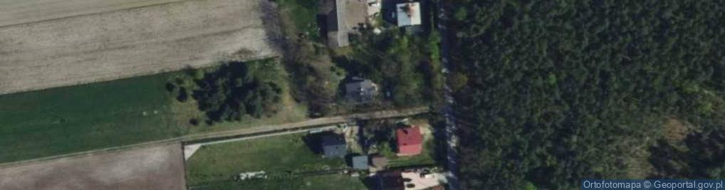 Zdjęcie satelitarne Zakrzewki ul.
