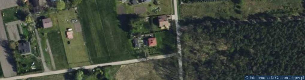 Zdjęcie satelitarne Zakrzewki ul.
