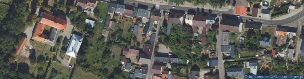 Zdjęcie satelitarne Zamkowa ul.