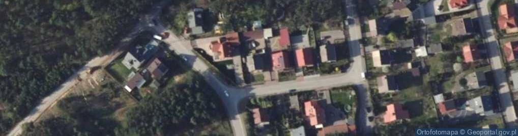Zdjęcie satelitarne Zagajnikowa ul.
