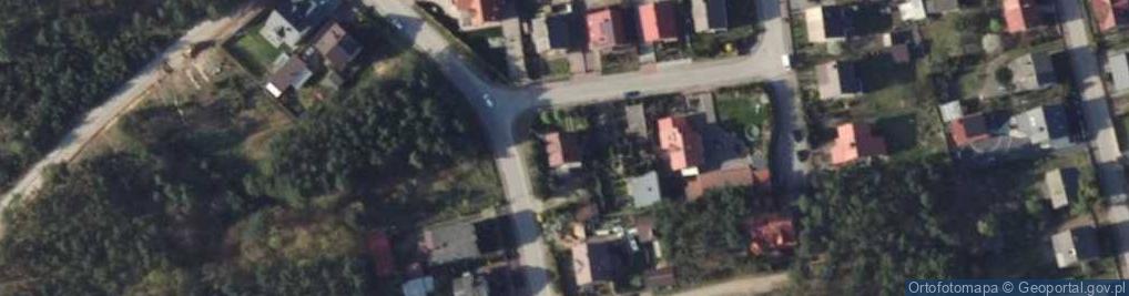Zdjęcie satelitarne Zagajnikowa ul.