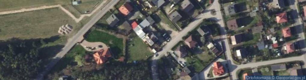 Zdjęcie satelitarne Zagajnikowa ul.