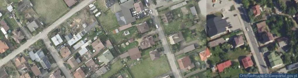 Zdjęcie satelitarne Zachodnia ul.