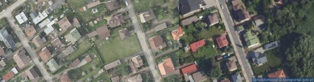 Zdjęcie satelitarne Zachodnia ul.