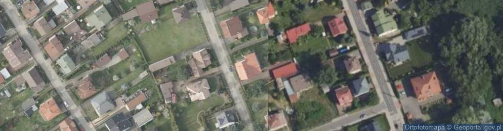 Zdjęcie satelitarne Zachodnia ul.