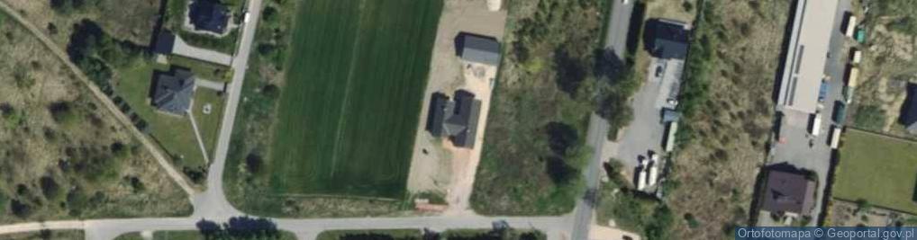 Zdjęcie satelitarne Zachodnia ul.