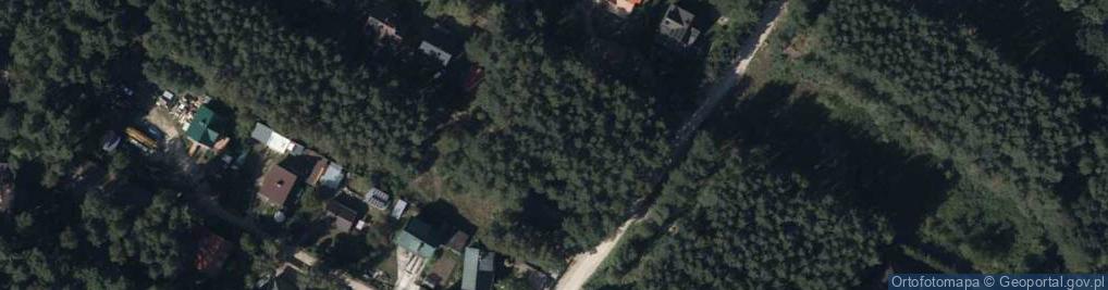 Zdjęcie satelitarne Zalesie ul.