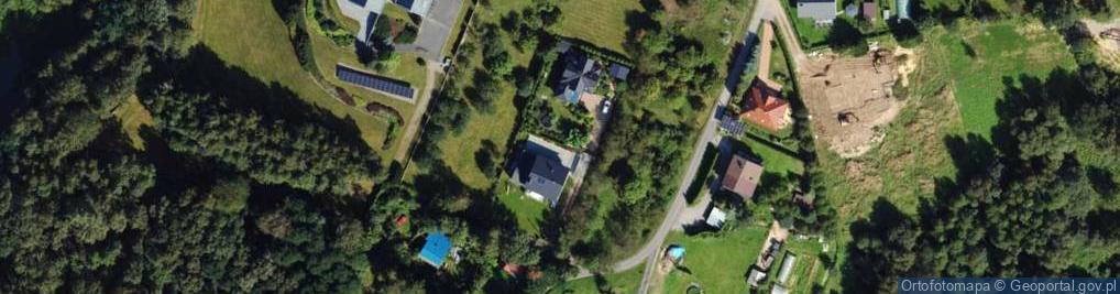 Zdjęcie satelitarne Zalesie ul.