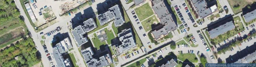 Zdjęcie satelitarne Zamojska ul.