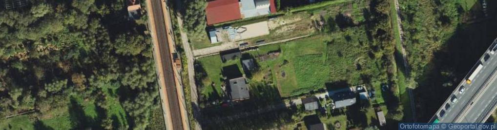 Zdjęcie satelitarne Zawiejska ul.