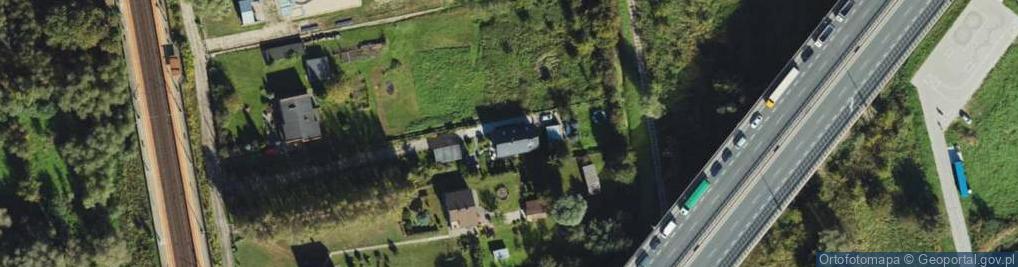 Zdjęcie satelitarne Zawiejska ul.