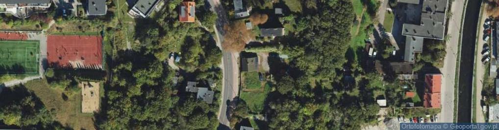 Zdjęcie satelitarne Zamiejska ul.