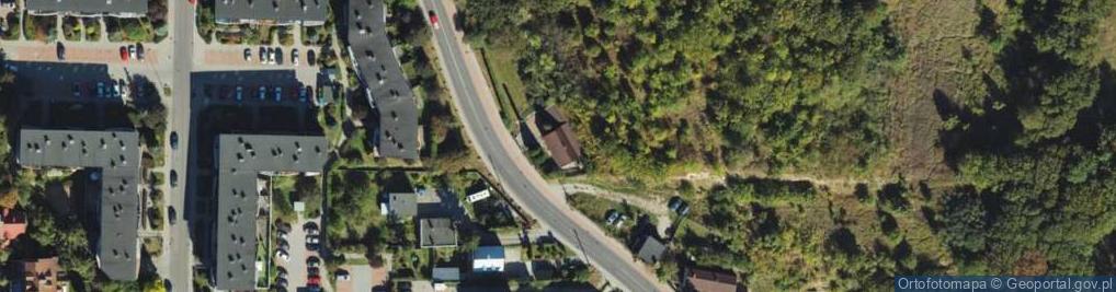 Zdjęcie satelitarne Zamiejska ul.