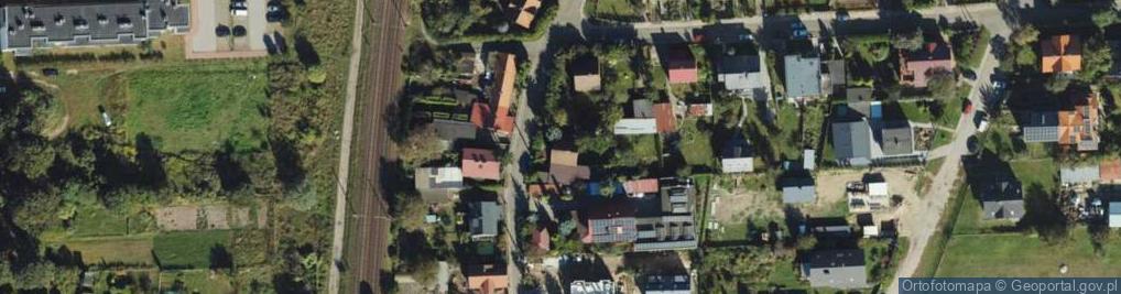 Zdjęcie satelitarne Zawiejska ul.