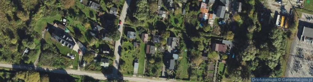 Zdjęcie satelitarne Żabia ul.