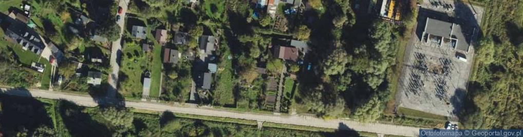 Zdjęcie satelitarne Żabia ul.