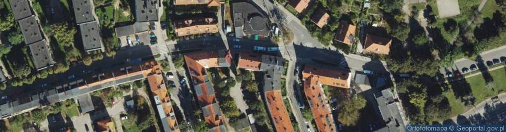 Zdjęcie satelitarne Zakopiańska ul.