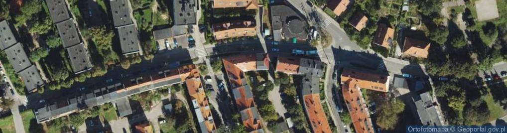 Zdjęcie satelitarne Zakopiańska ul.