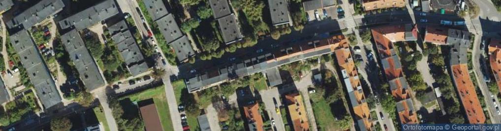 Zdjęcie satelitarne Zakopiańska ul.
