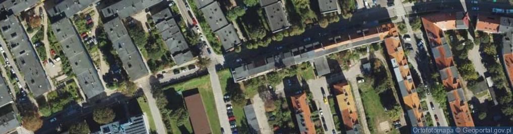 Zdjęcie satelitarne Zakopiańska ul.