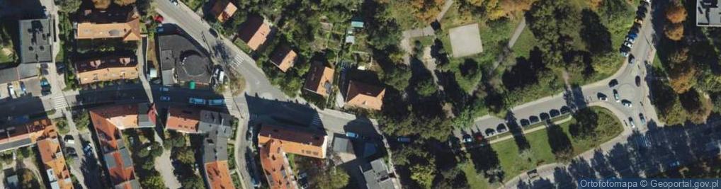 Zdjęcie satelitarne Zakopiańska ul.