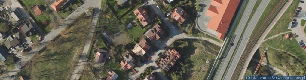 Zdjęcie satelitarne Zakoniczyńska ul.