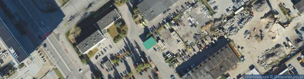 Zdjęcie satelitarne Żaglowa ul.