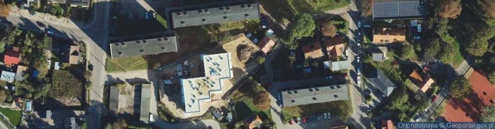 Zdjęcie satelitarne Zakole ul.