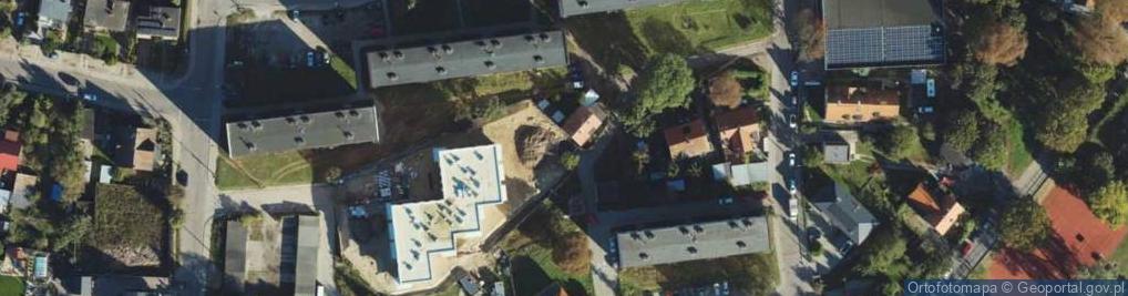Zdjęcie satelitarne Zakole ul.