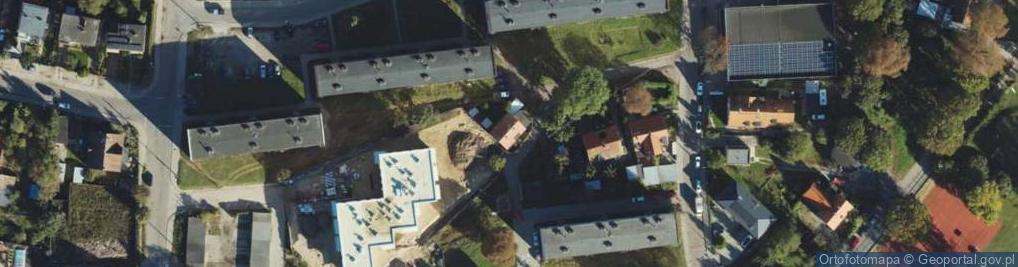 Zdjęcie satelitarne Zakole ul.