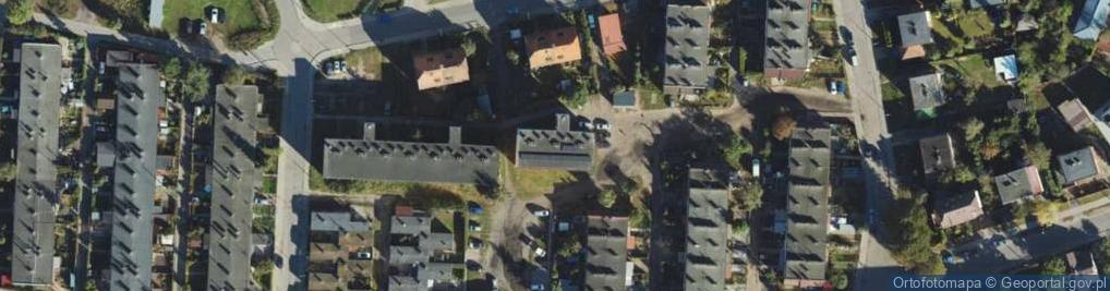 Zdjęcie satelitarne Zalesie ul.