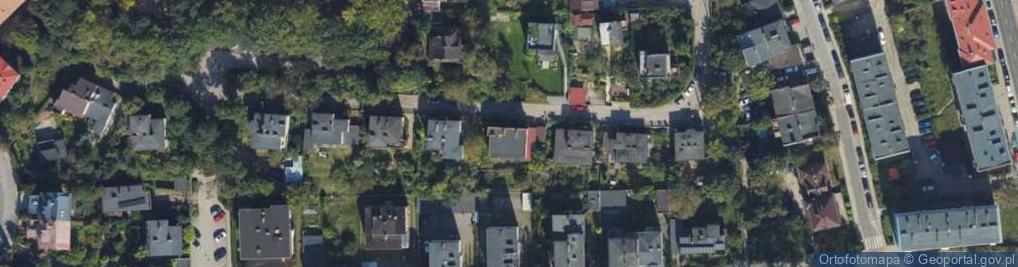 Zdjęcie satelitarne Zakopiańska ul.