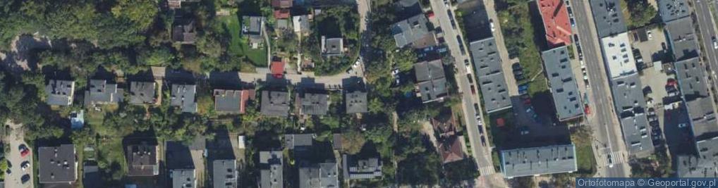 Zdjęcie satelitarne Zakopiańska ul.