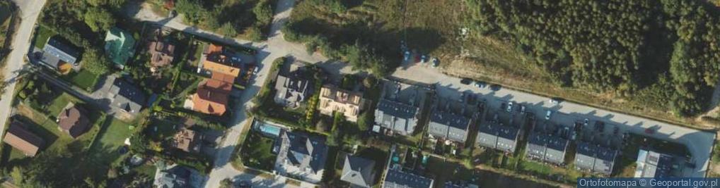 Zdjęcie satelitarne Żaglowa ul.