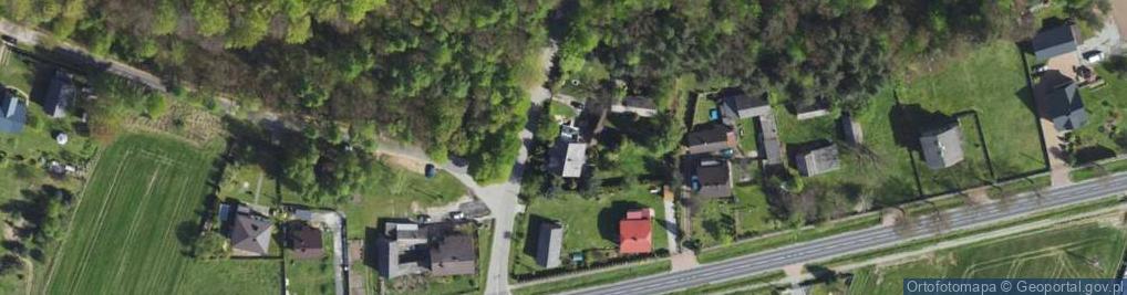 Zdjęcie satelitarne Zawierciańska ul.