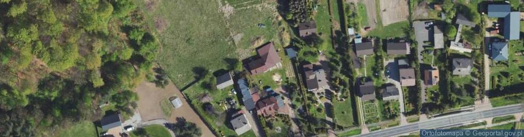 Zdjęcie satelitarne Zawierciańska ul.