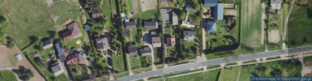 Zdjęcie satelitarne Zawierciańska ul.