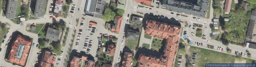 Zdjęcie satelitarne Zajączka Józefa, gen. ul.