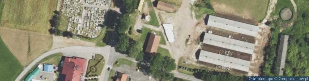 Zdjęcie satelitarne Zamkowa ul.