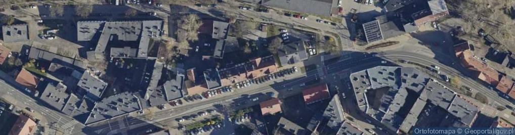 Zdjęcie satelitarne Zabrska ul.